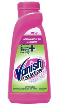 Vanish Oxi Action Extra Higiene líquido desinfectante quitamanchas para tejidos 500 ml