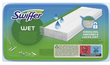 Swiffer Paños Húmedos Limón Repuesto 20 unid