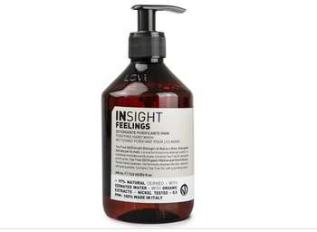 Jabón líquido lavamanos purificante Insight 400 ml