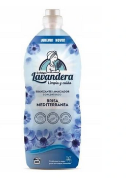 Lavandera Brisa Mediterránea Enjuague 80 lavados 1760 ml