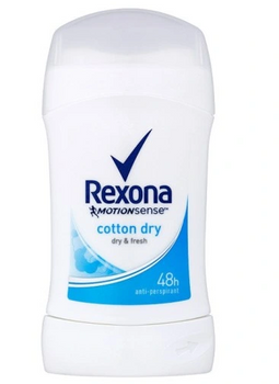 Rexona Women Cotton Dry Antitranspirante en barra para mujer 40 ml