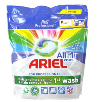 ARIEL All in 1 Pods Colour Protect Kapsułki do prania kolorowego 45 szt