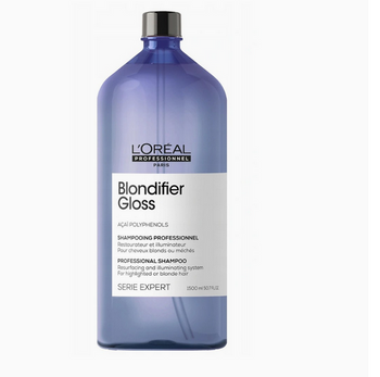 Szampon Loreal Blondifier Gloss brillo para cabello rubio 1500ml
