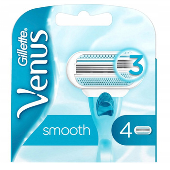 Cartuchos de maquinilla Gillette Venus Smooth 4 uds.